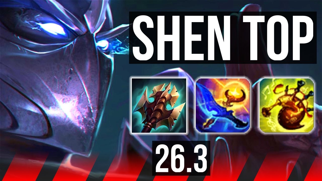 SHEN vs TRUNDLE (TOP) | 42K damage | EUNE Master | 26.3
