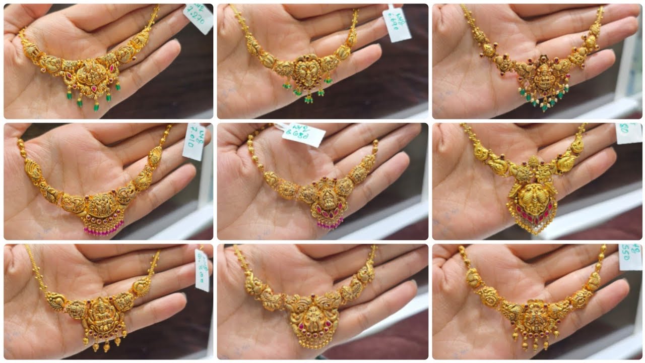 Very Lightweight 6-7gram antiquegold🪙necklace design/antiquegold necklace design/psgold/mb jwellers.