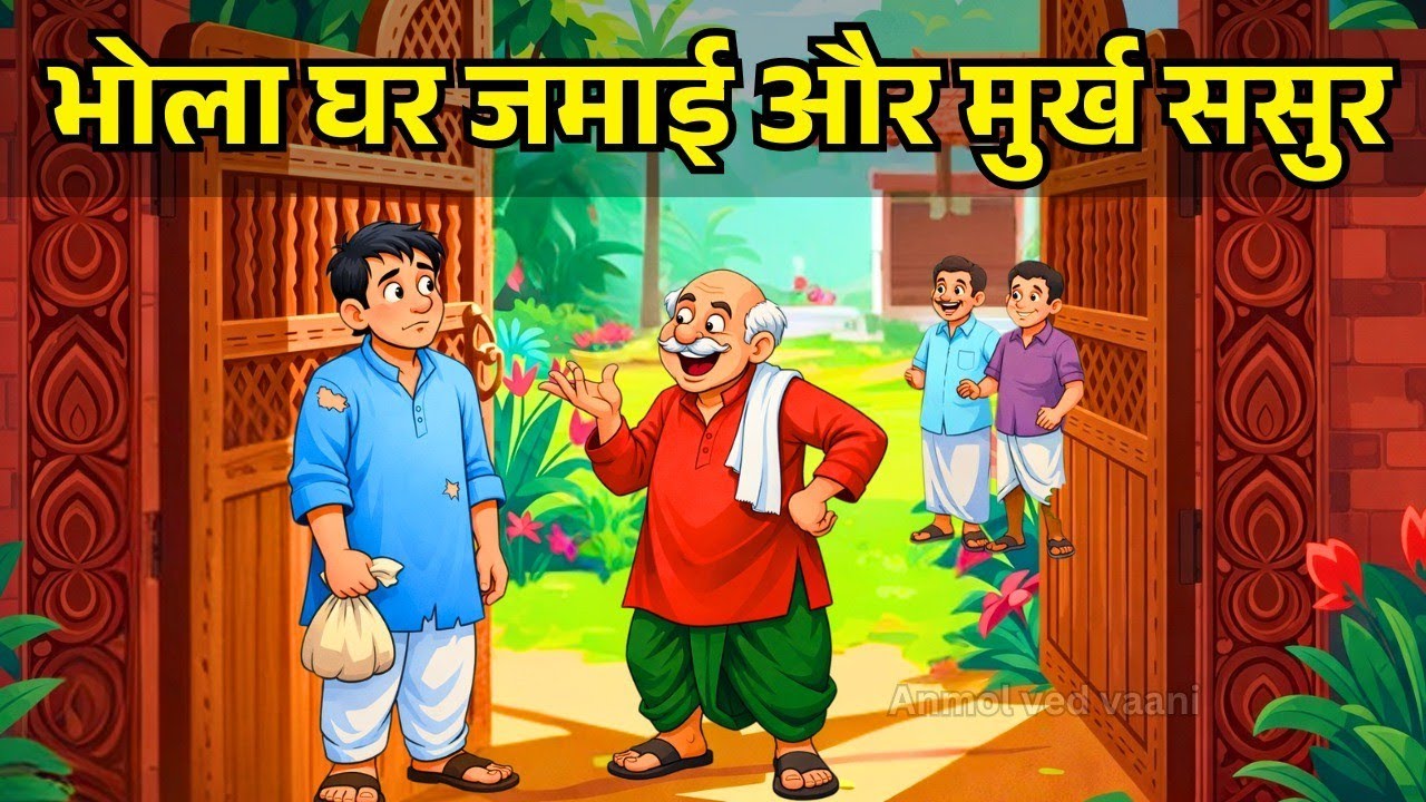 भोला घर जमाई और मूर्ख ससुर | धार्मिक कहानी | Gyanvardhak kahani | ज्ञानवर्धक | dharmik kahani