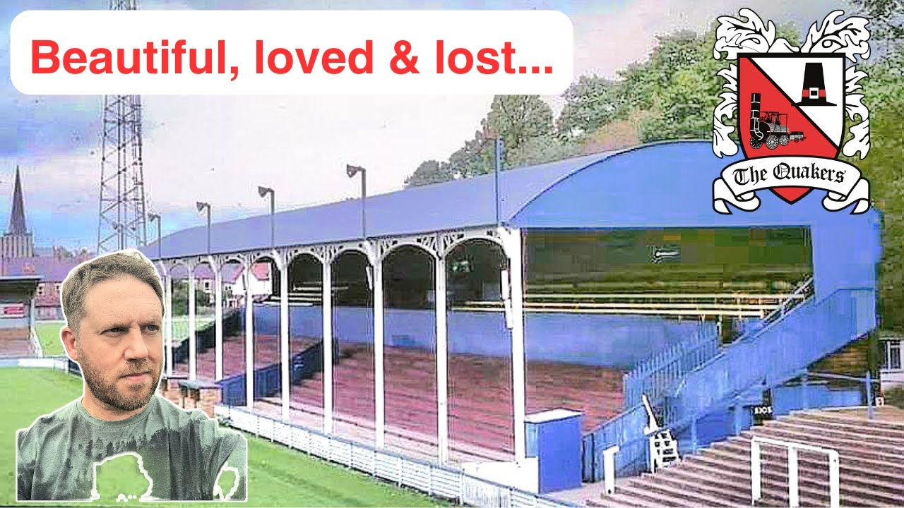 Exploring a Lost Old English Football League Stadium - Darlington FC