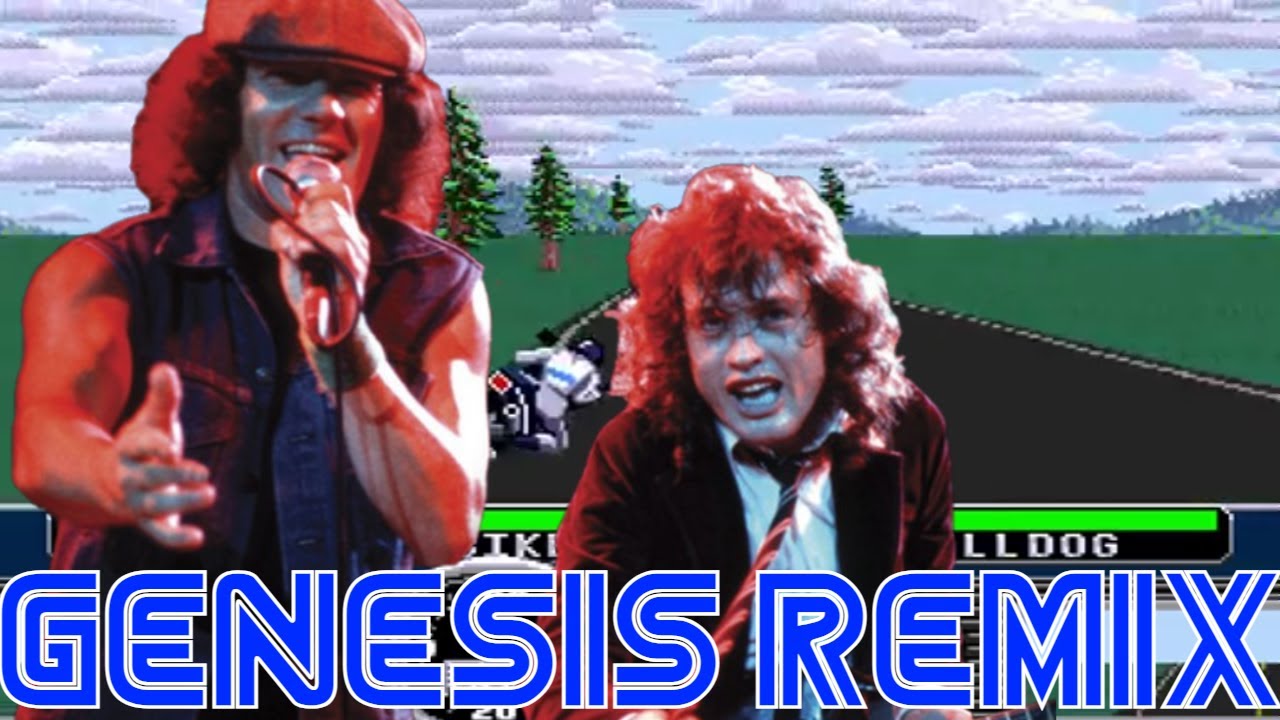 AC/DC - Back in Black (Sega Genesis Remix)