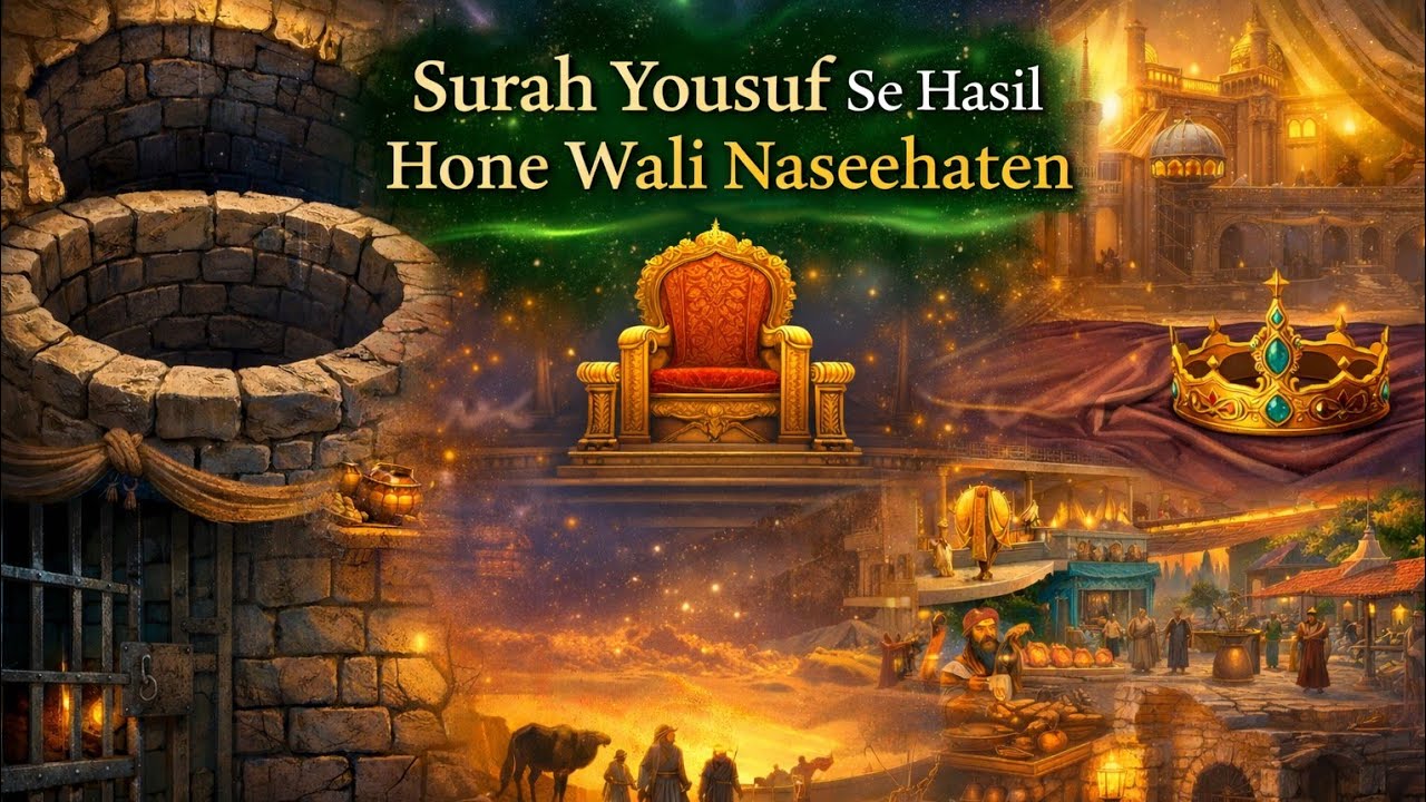 Surah Yousuf Se Hasil Hone Wali Naseehaten||Mohammed Yousuf Jamai Riyazi||Masjid E Towheed Kottur 