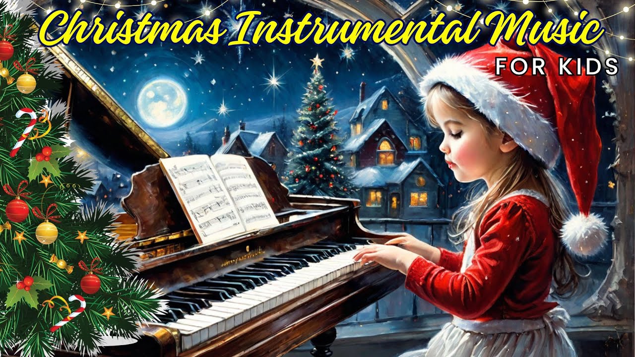 Christmas Music for Kids | Cozy Instrumental Holiday Playlist