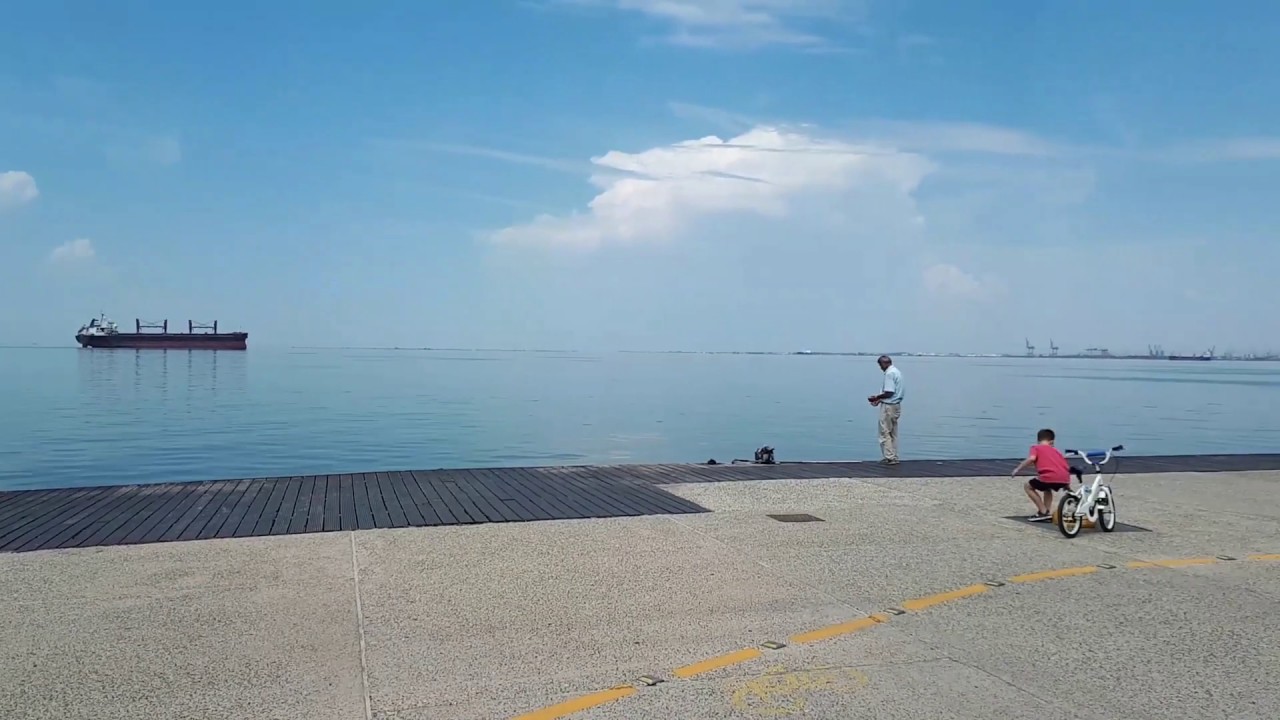 Walking in Thessaloniki 5 (Νέα &  Παλιά Παραλία /New & Old Waterfront) (16-6-2019)