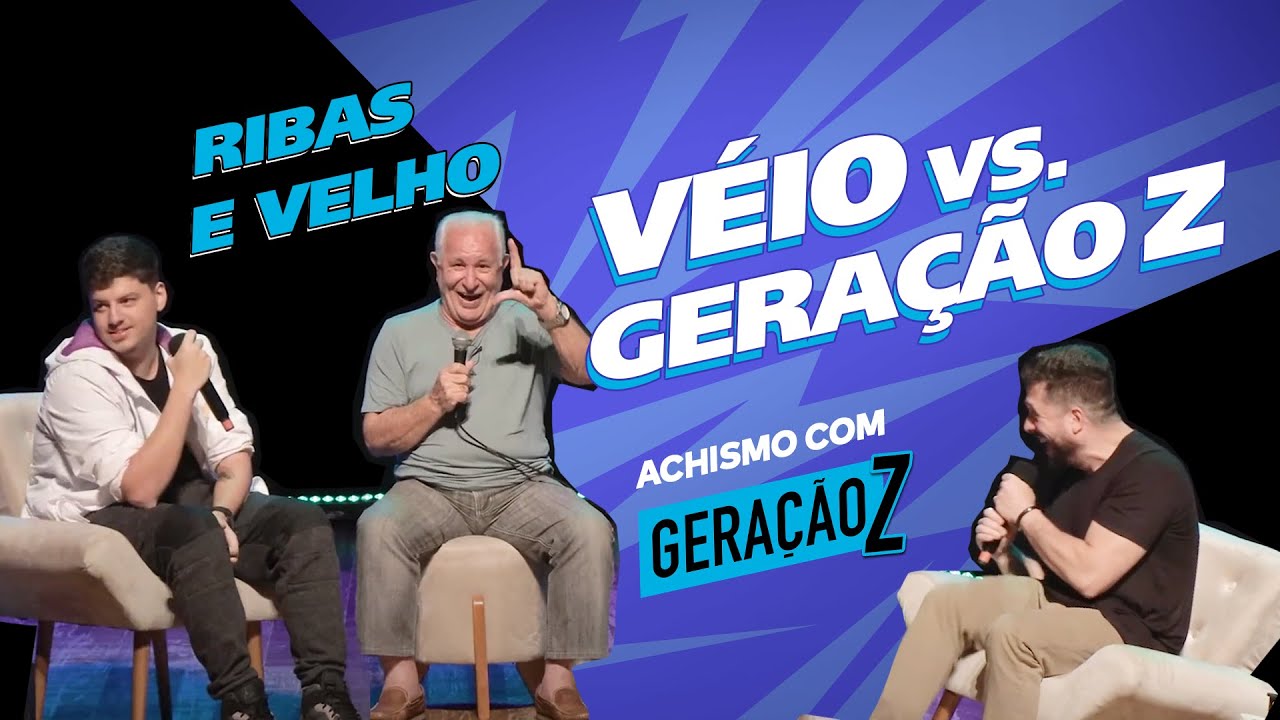 REALIZAMOS UM ENCONTRO DE GERAÇÕES! FT. RIBAS | #ACHISMOS COM A GERAÇÃO Z