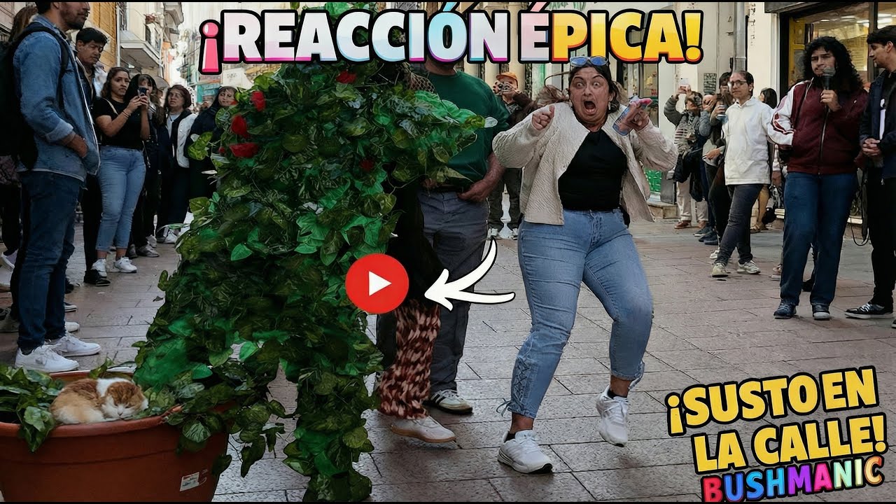 BUSHMAN PRANK: This Girl WENT CRAZY! 🤪 El SUSTO del 