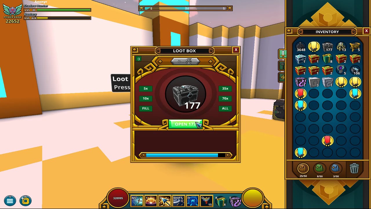 Trove Chaos chests and Box Opening!!!