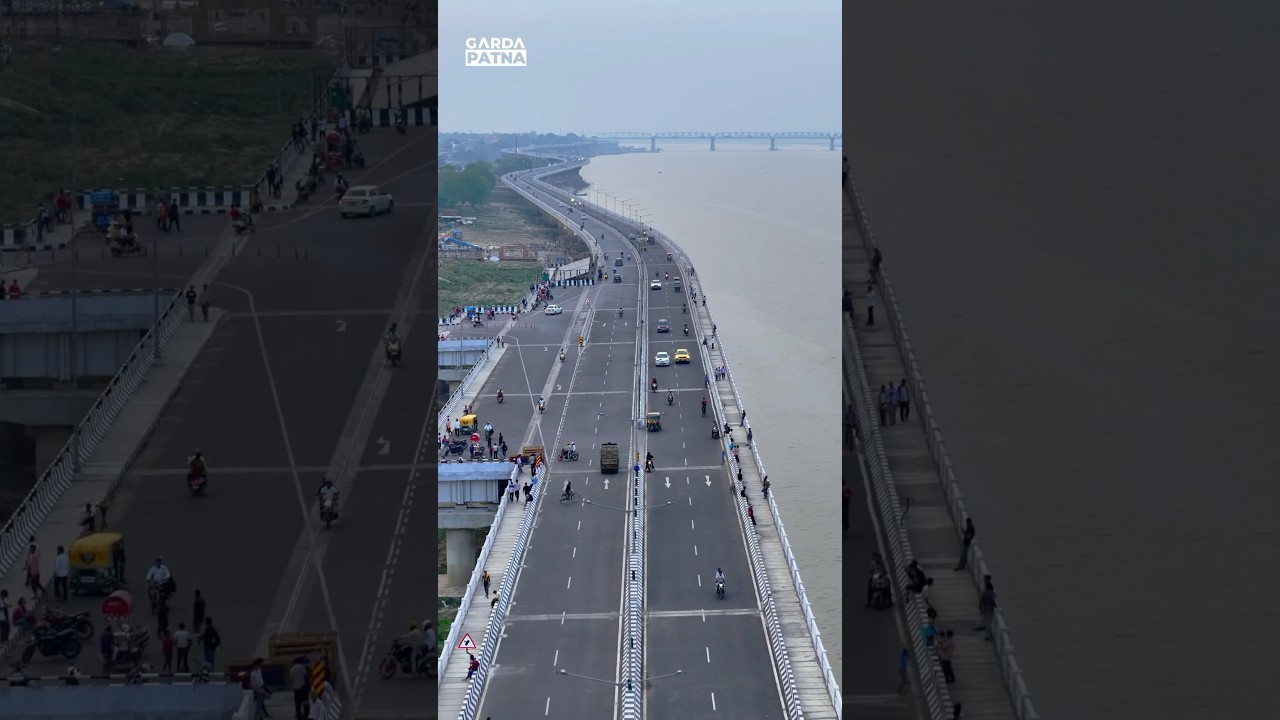 JP Gangapath | The Longest Corridor over the river Ganga