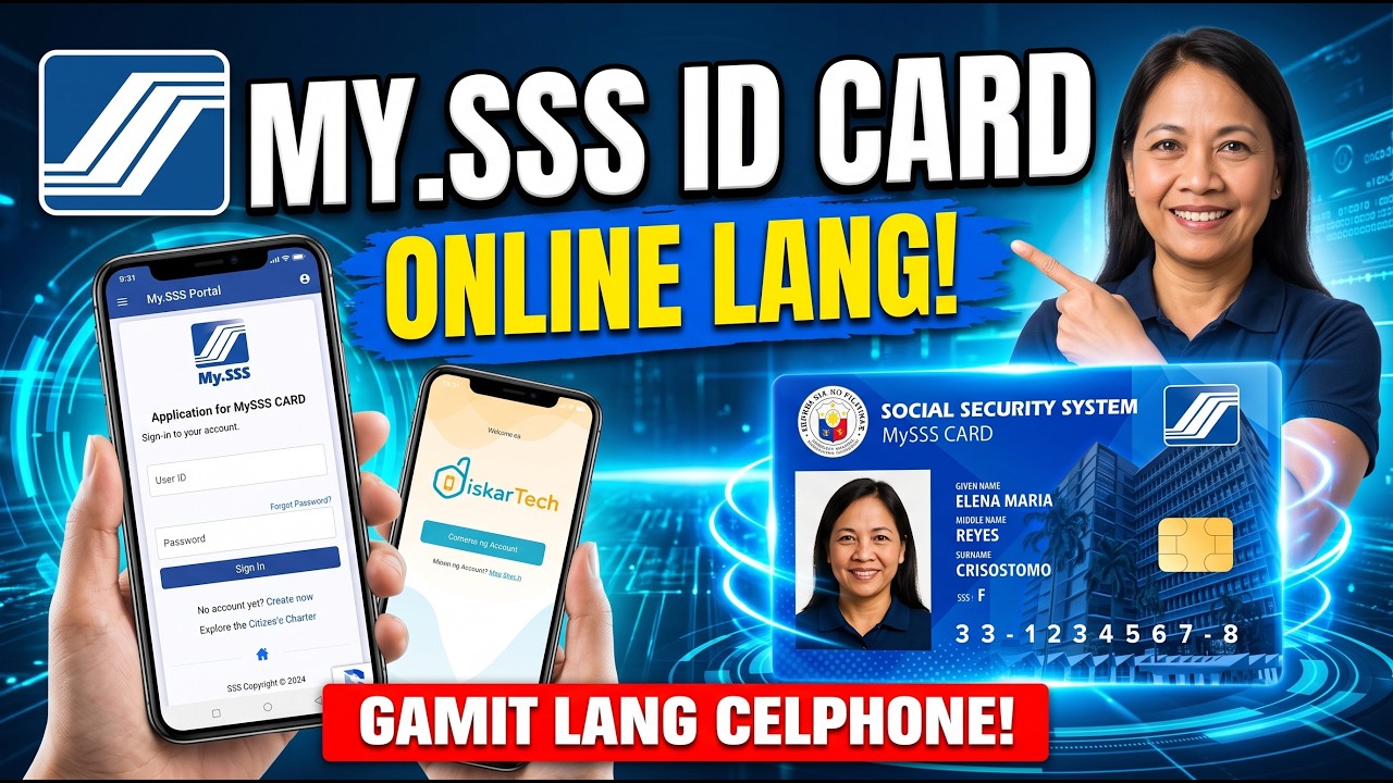 My.SSS ID Card Online Application 2026 | Paano Kumuha ng SSS ID Online  (Updated Tutorial)