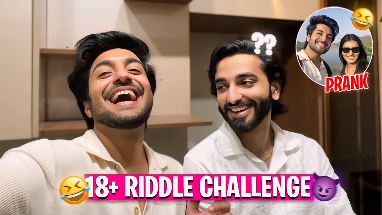 Funny 18+ Riddles Challenge on YouTubers 😛