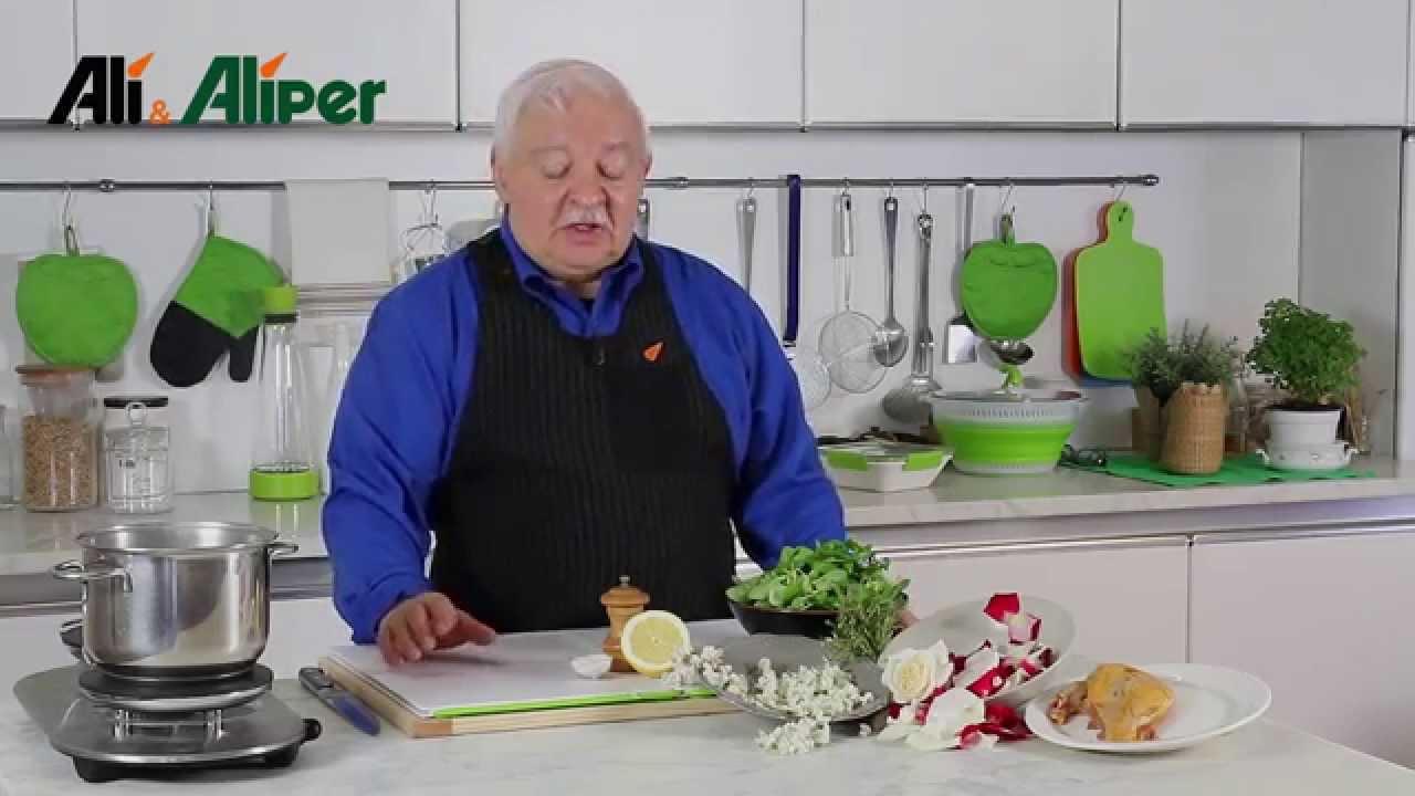 Insalata di Faraona - le Ricette Filmate di Guerrino Maculan per Alì & Alìper