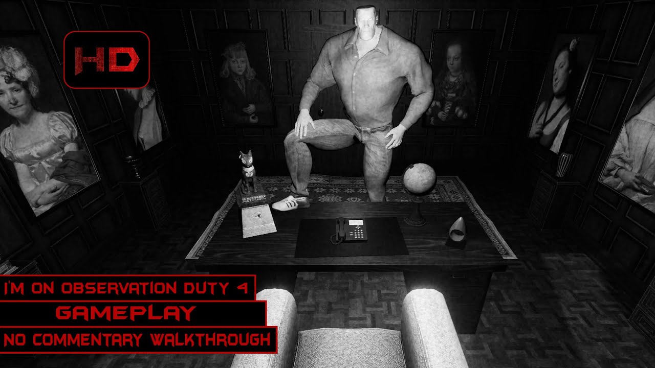 I'm on Observation Duty 4 | Part 2 - The Country House | Walkthrough No Commentary | [PC]