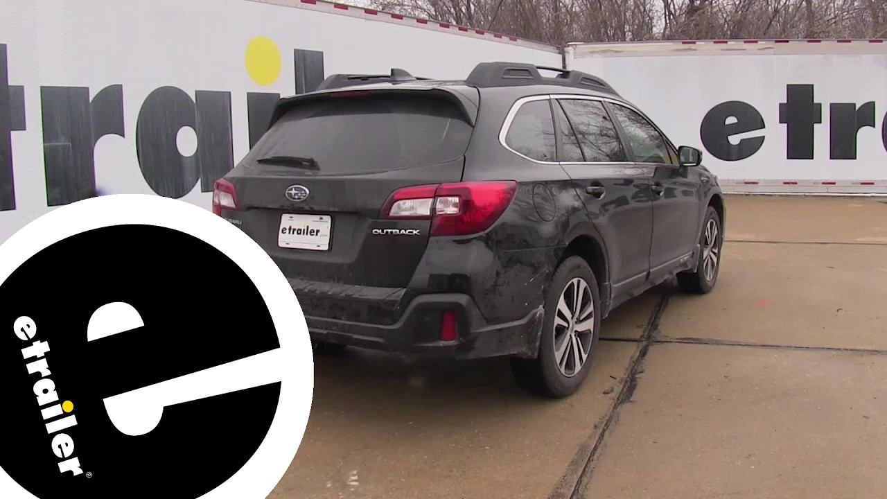 etrailer | DIY 2019 Subaru Outback Wagon Installation for the EcoHitch Hidden Trailer Hitch Receiver