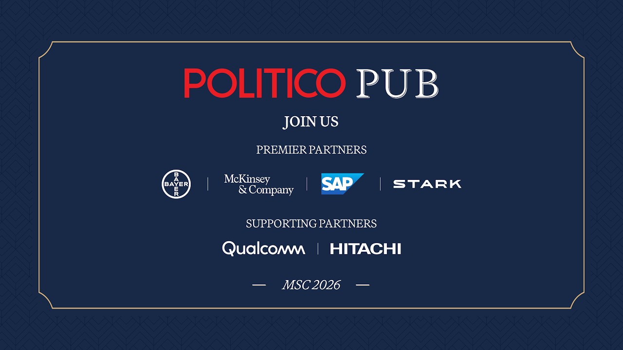 POLITICO at MSC 2026