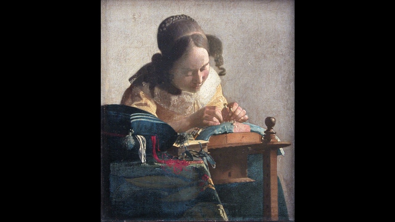 Johannes Vermeer - La encajera