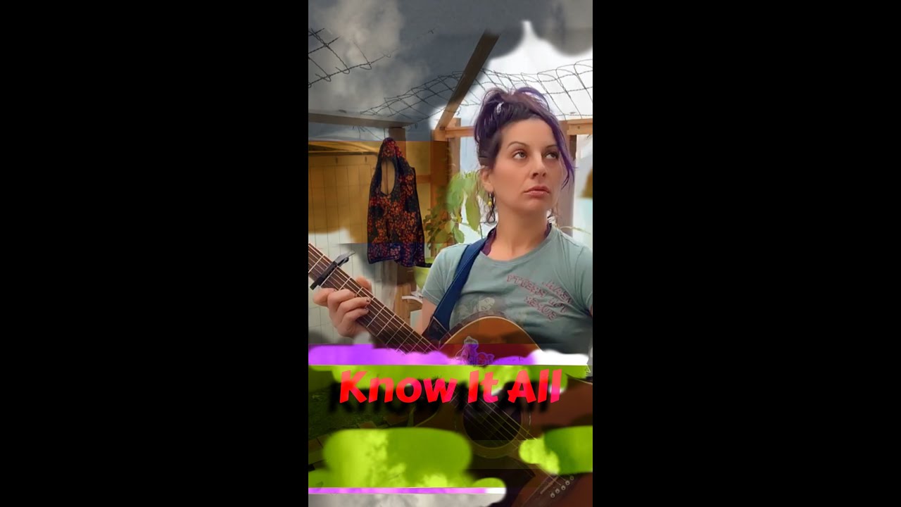 Know It All - Kristen Wrobel (original music + lyrics) acoustic guitar live recording 10.15.2023