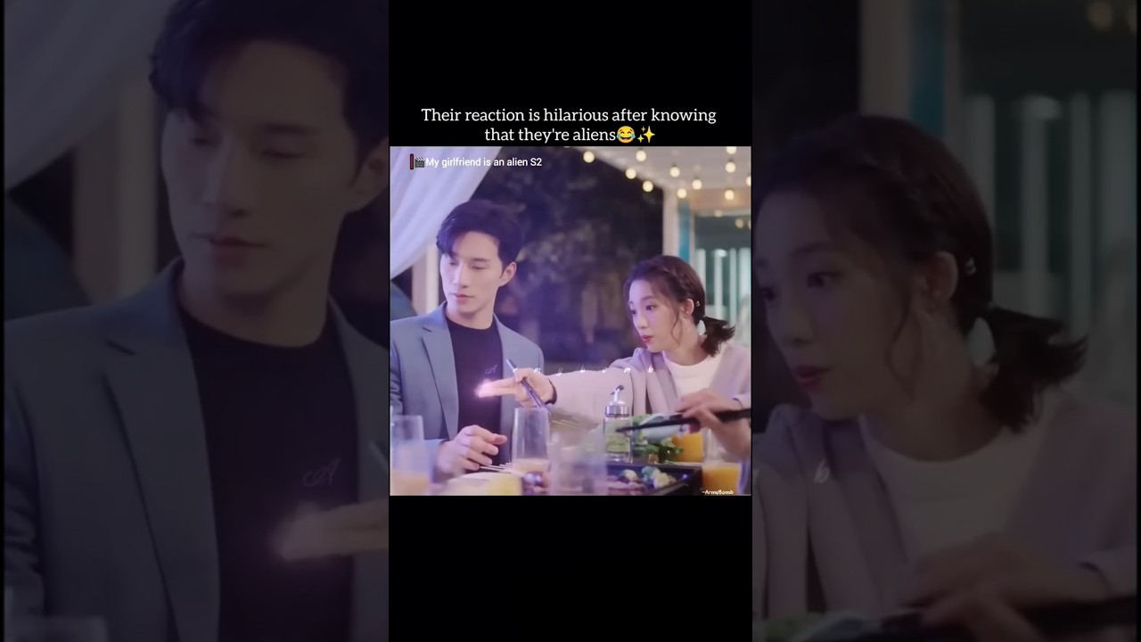 It's real 🙂 we're aliens 👽|My girlfriend is an alien S2🎬|#thassapakhsu #mygirlfriendisanalien#cdrama