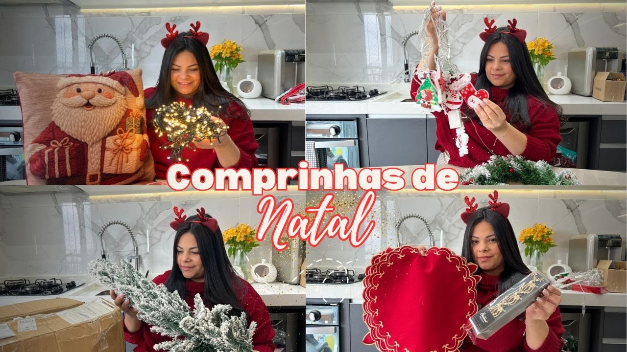 COMPRINHAS NA SHOPEE NATAL 2025 | Achadinhos Lindos e Baratinhos!