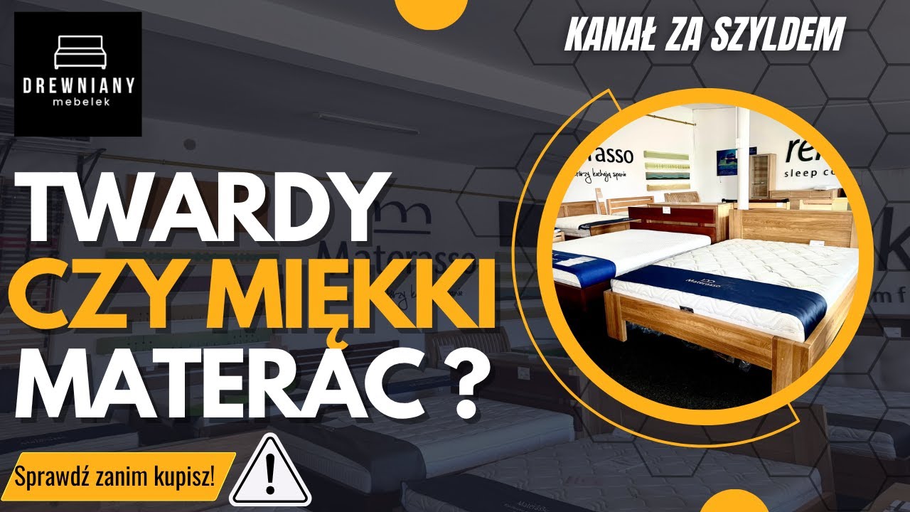 Twardy czy miękki materac? Masz ból pleców? Sprawdź, co naprawdę wpływa na komfort snu | Za Szyldem