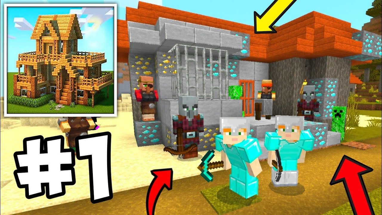 Pixel Craft City: How To Find Diamonds | New Multiplayer Survival Walkthrough Gameplay Part 1 