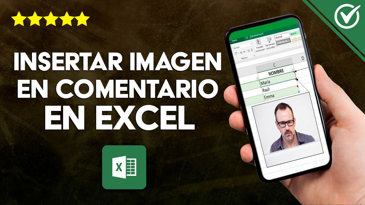 Cómo se Inserta una Imagen en un Comentario de Excel | Desde el Celular o PC