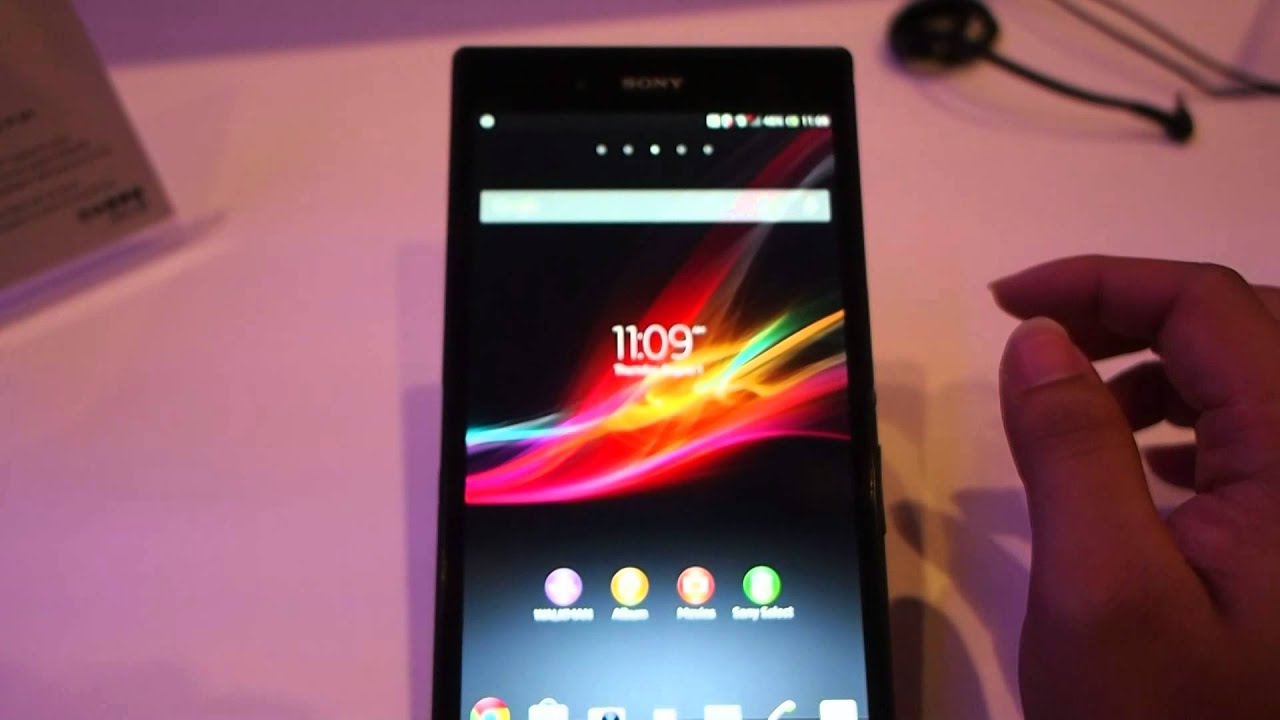 Sony Xperia Z Ultra hands on