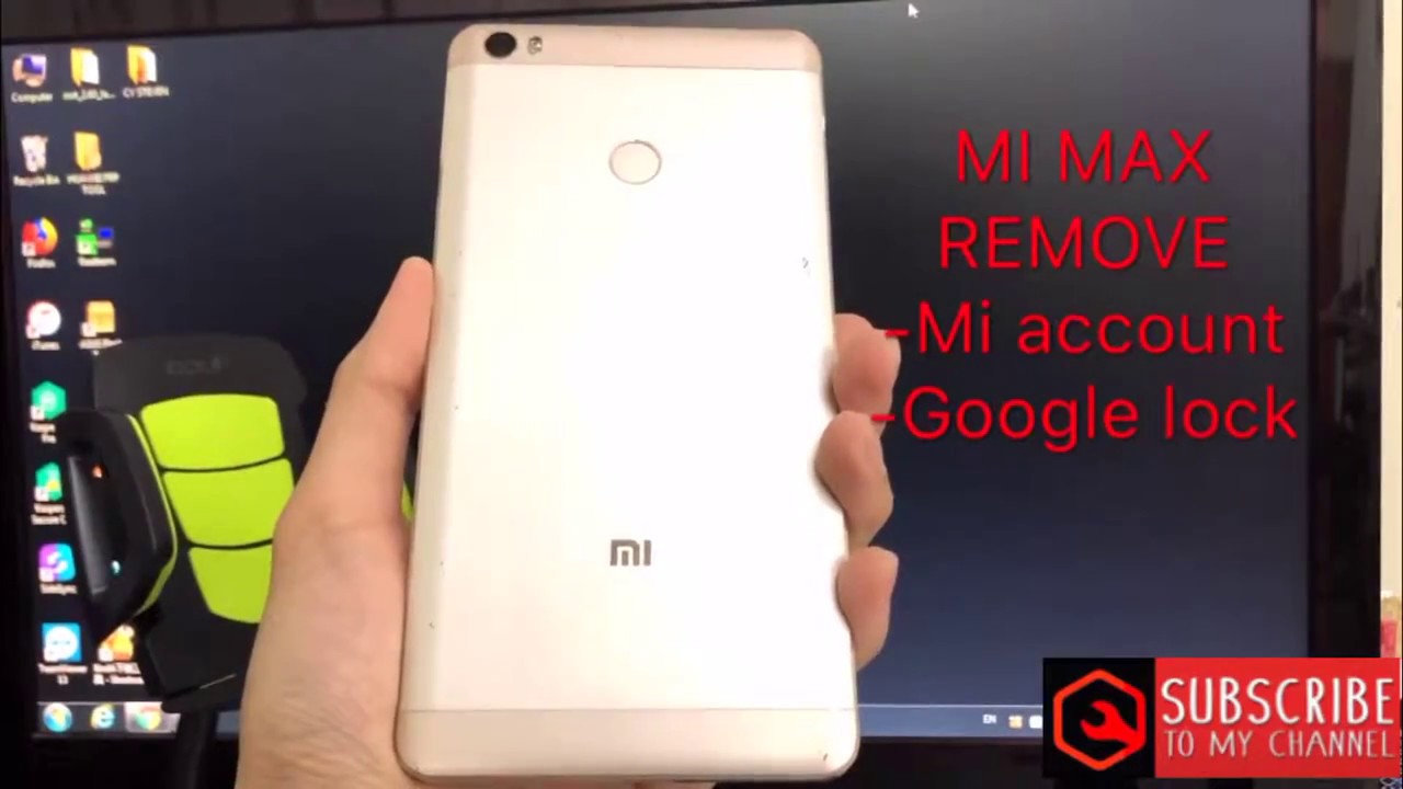 XIAO MI MAX frp bypass screen lock/google account by MRT DONGLE