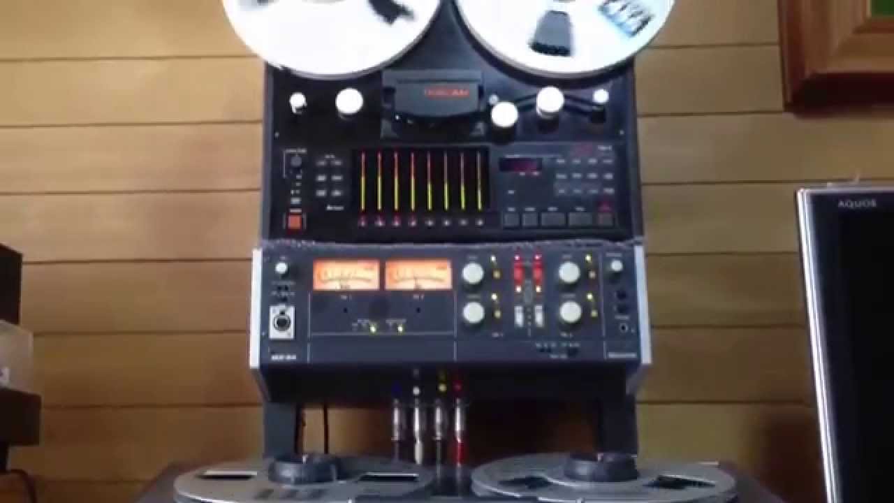 OTARI MX-55 TASCAM TSR-8 Reel to Reel DEMO