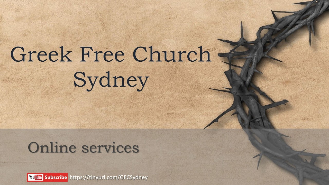 Service Sunday 8/3/2026 GR