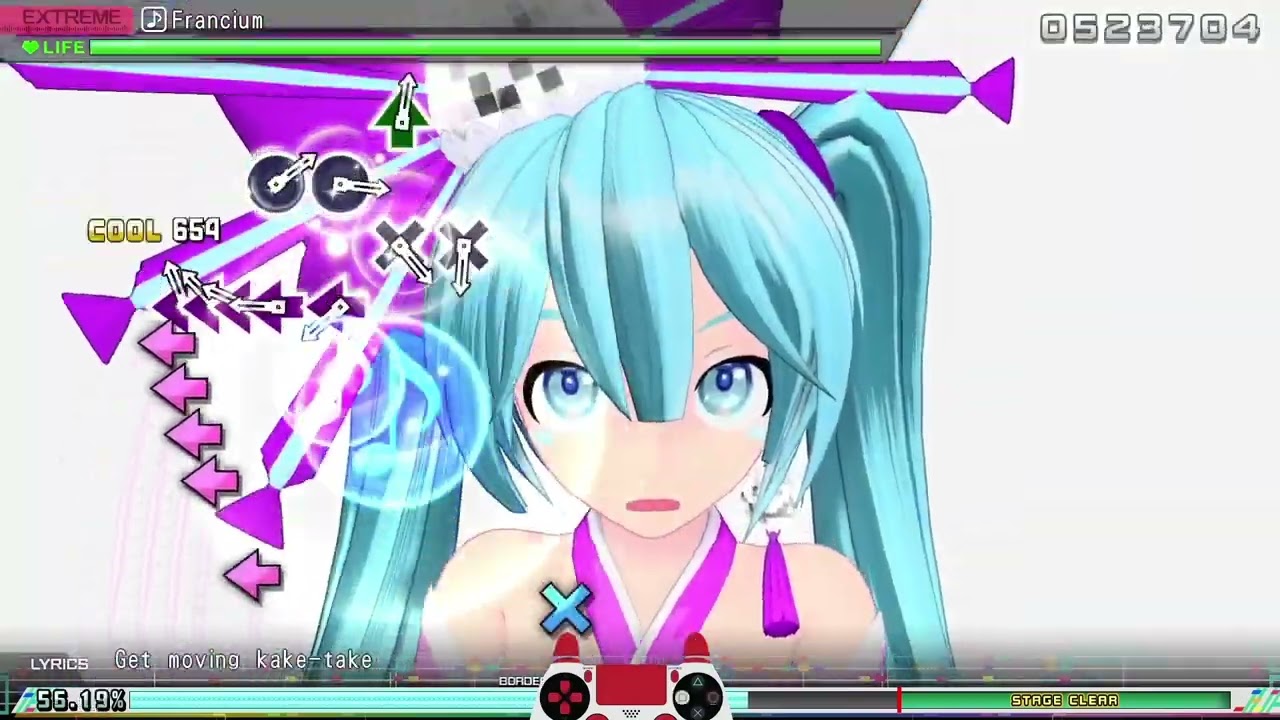 10★ Francium Extreme Perfect 100.04%【Project DIVA Mega Mix+ MOD】