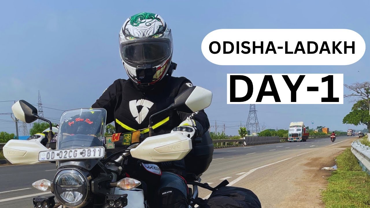 Odisha to Ladakh by road (DAY-1) Bhubaneswar-Ranchi