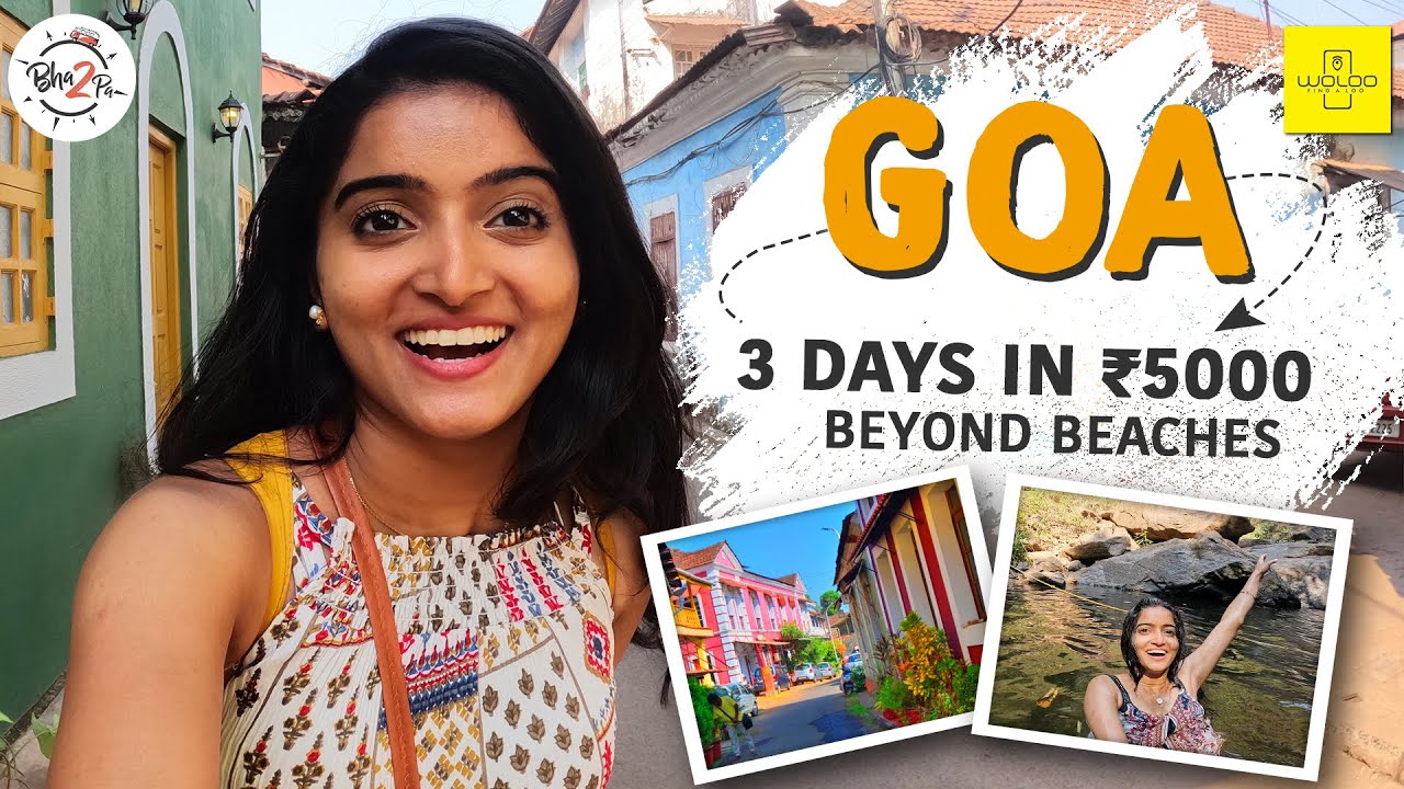 3 Days in 5000 Rs - Goa Beyond Beaches | Budget Backpacking | S2 EP6 | @Woloo  #Bha2Pa #goa