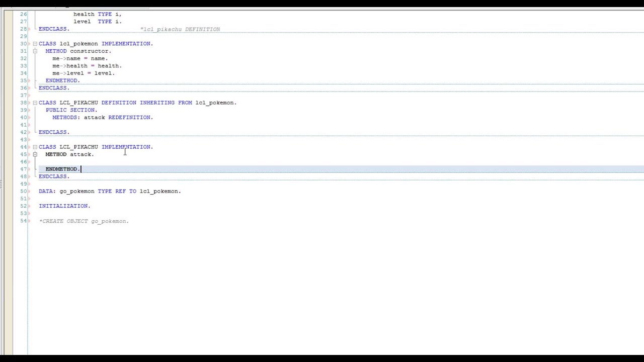 ABAP Objects 102 - Abstract Classes