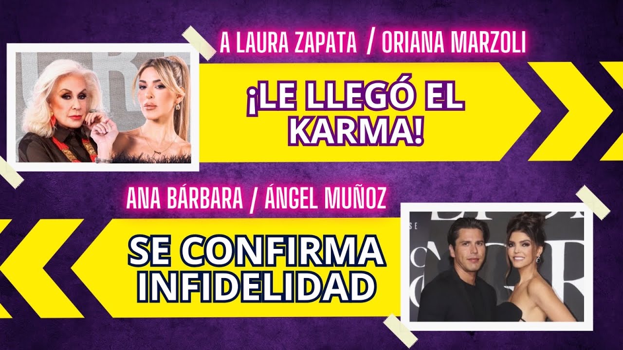 LAURA ZAPATA vs ORIANA MARZOLI FUERA de CONTROL | ITATÍ CANTORAL y CRISTIAN CASTRO 📱