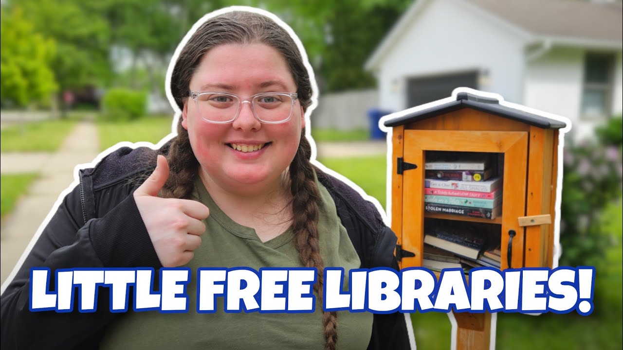 Visiting Little Free Libraries!