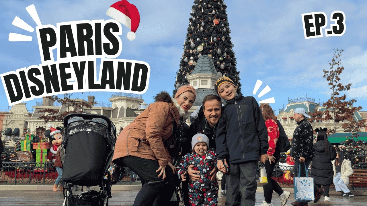 DISNEYLAND PARIS no NATAL | Almoço no Captain Jack's |  Nosso primeiro dia | Vlog Ep. 3