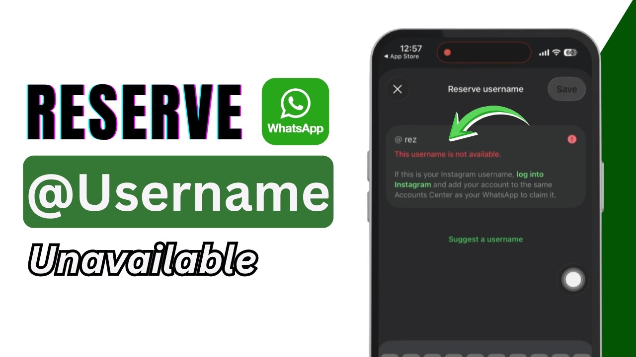 Как исправить ошибку &laquo;Имя пользователя недоступно&raquo; в WhatsApp | Решение проблемы с именем пользов...