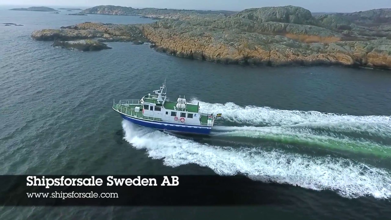 Shipsforsale Sweden passenger vessel Trindeln built at Fjellstand Aluminium. Sold.