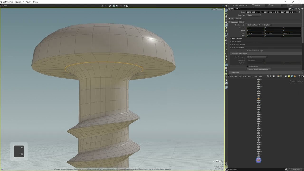 Modeler 2023: Modeling Screw