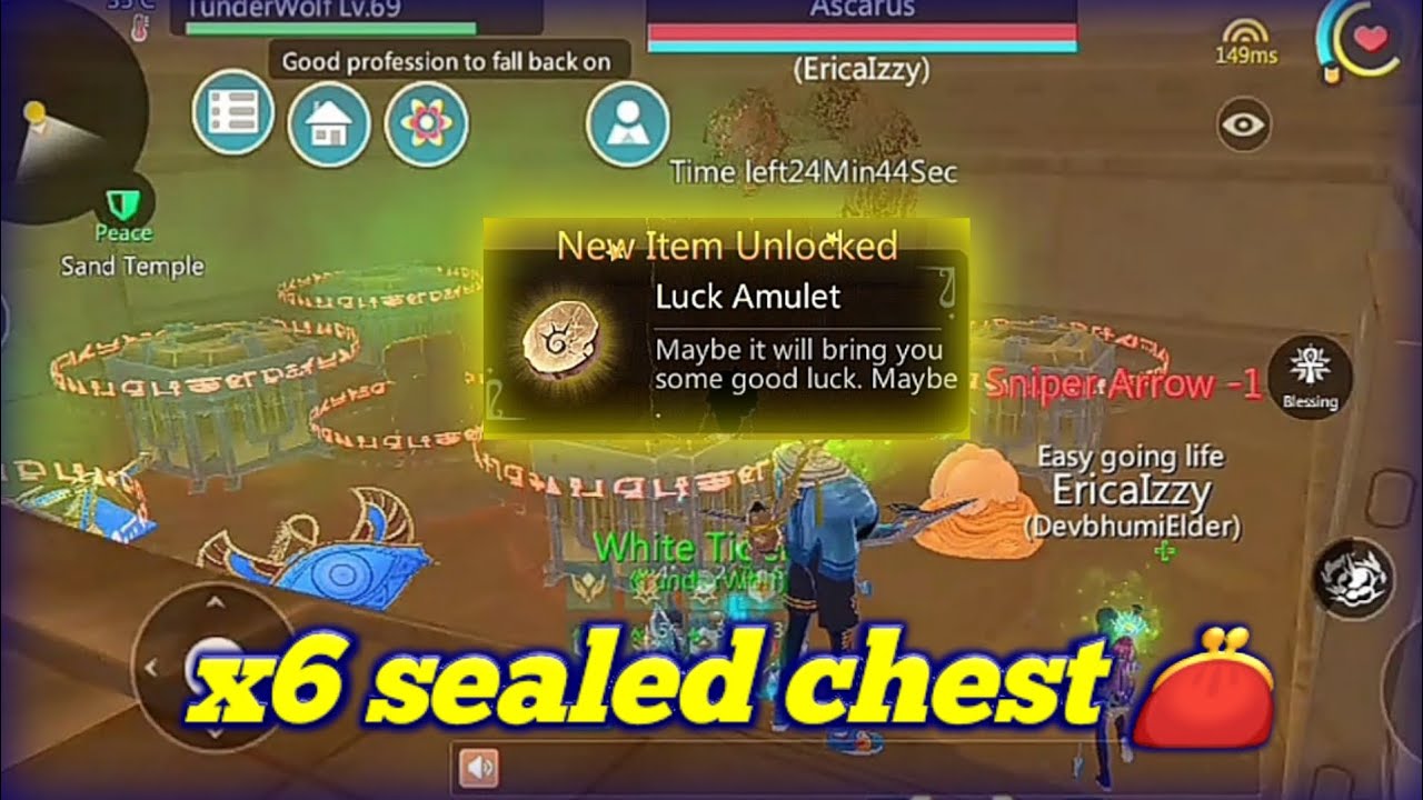 Utopia origin: sand temple guide 😃 | x6 sealed chest 👛 | @TunderWolfGaming