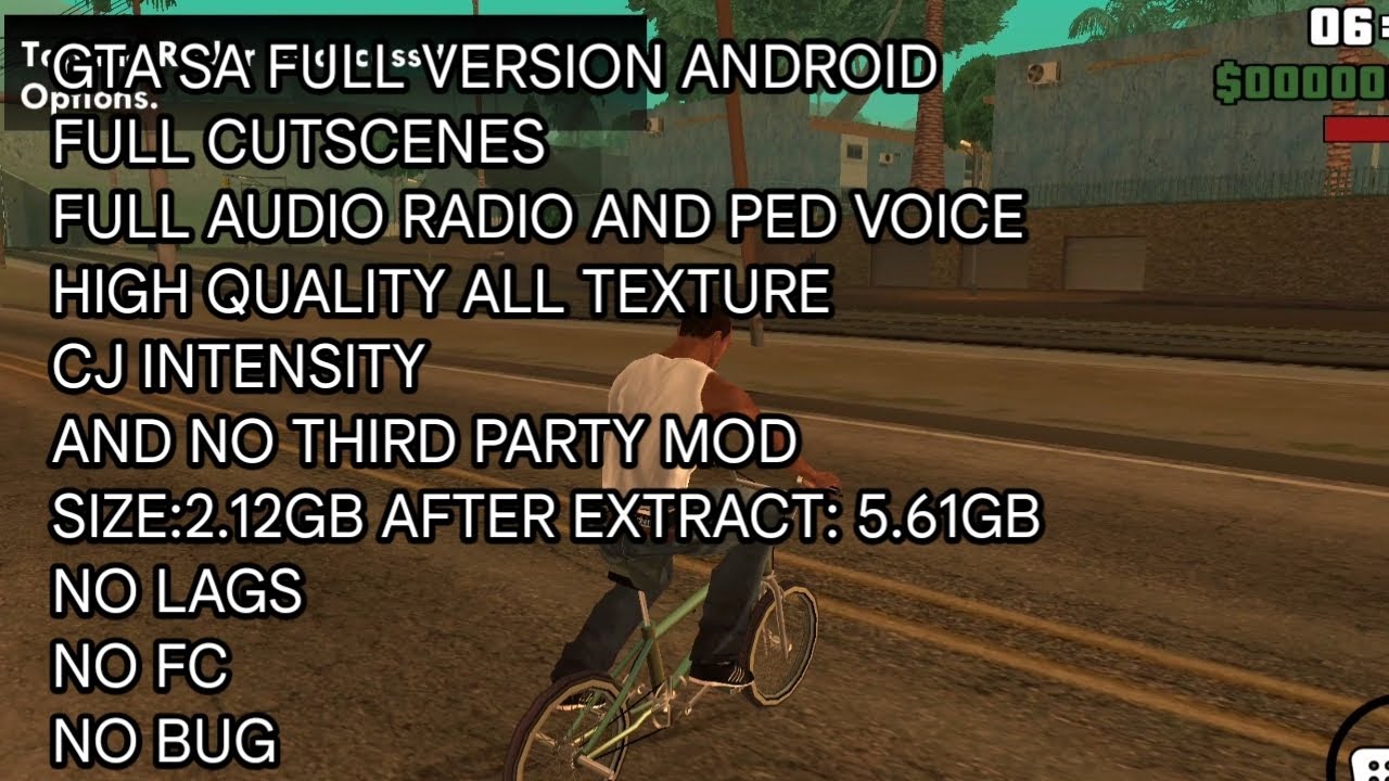 GTA SA APK + DATA FULL GAME DOWNLOAD 2.12 GB