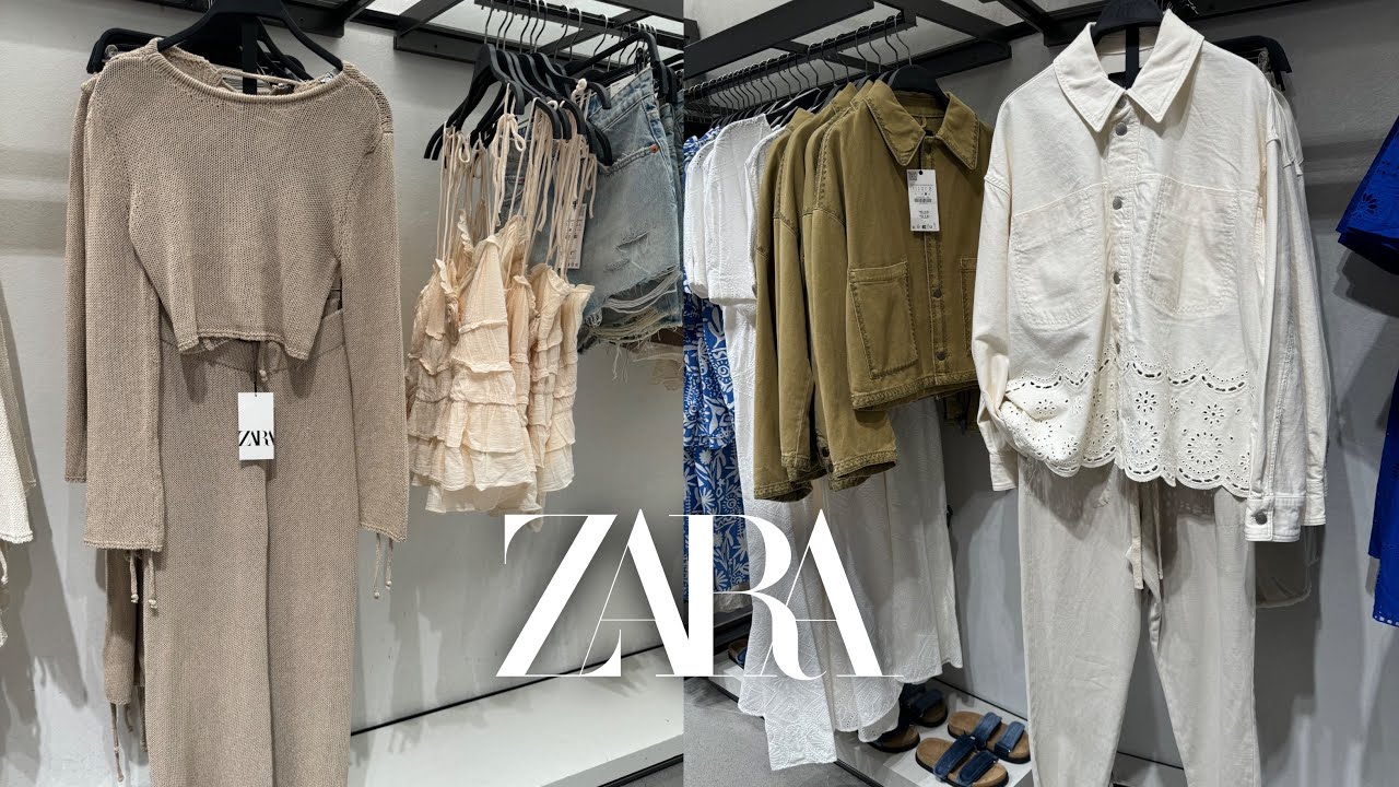 💘ZARA WOMEN’S NEW💕SPRING COLLECTION APRIL 2024 / NEW IN ZARA HAUL 2024💋🏝️