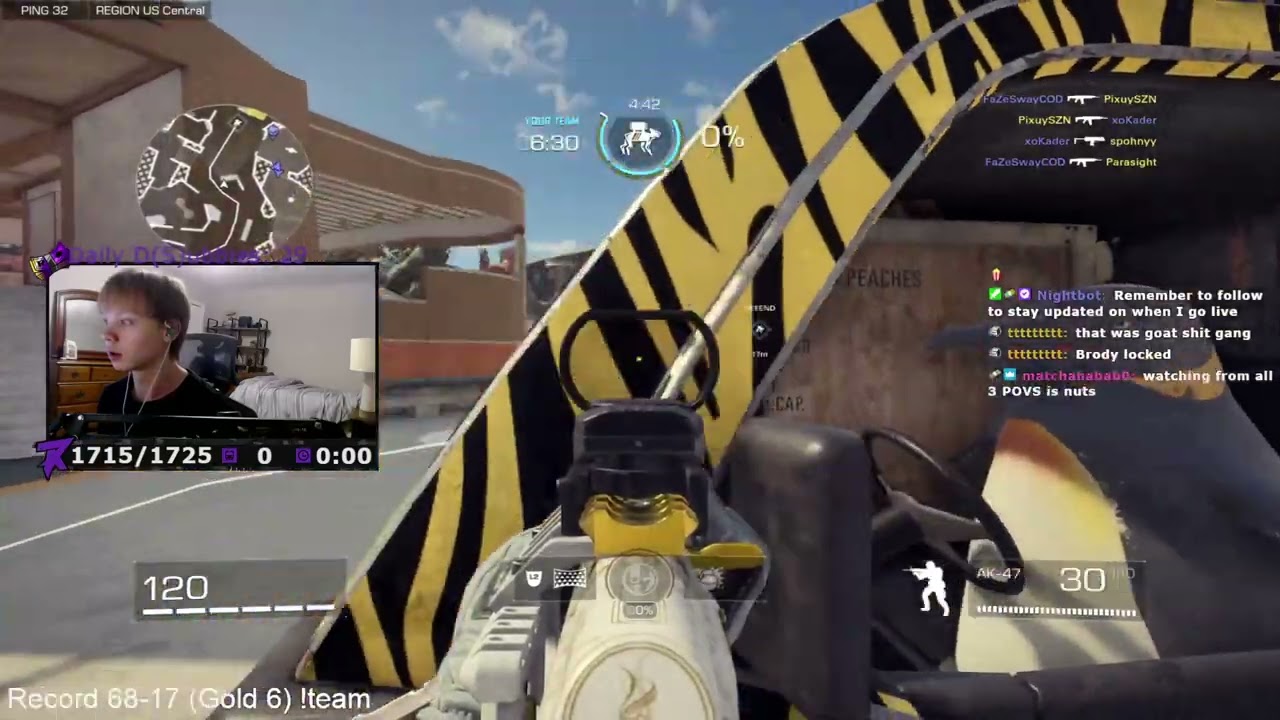 Rackzy Shooting Parasite's Body While Slamming his Team in Ranked!