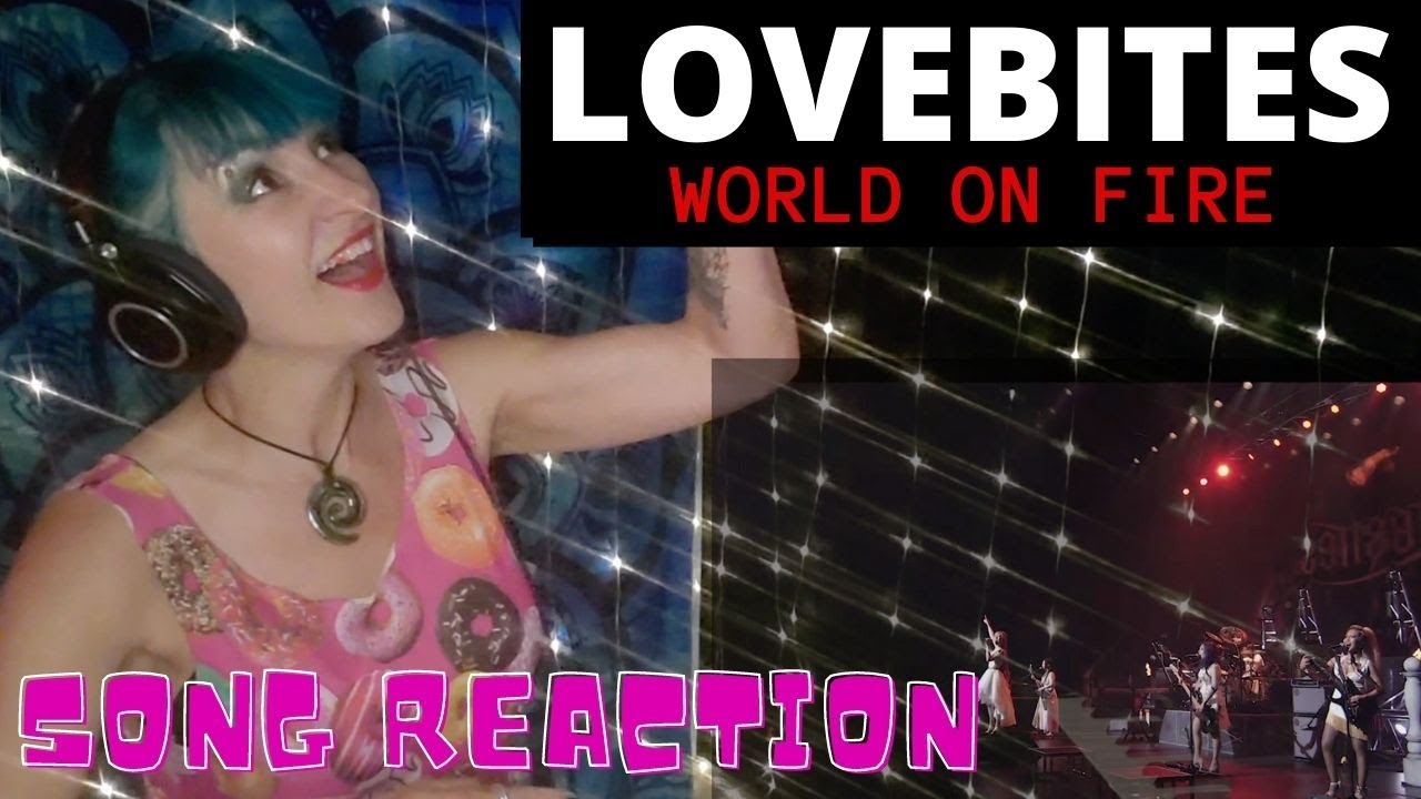 Lovebites - World On Fire - Artist/Vocal Coach Reaction & Analysis