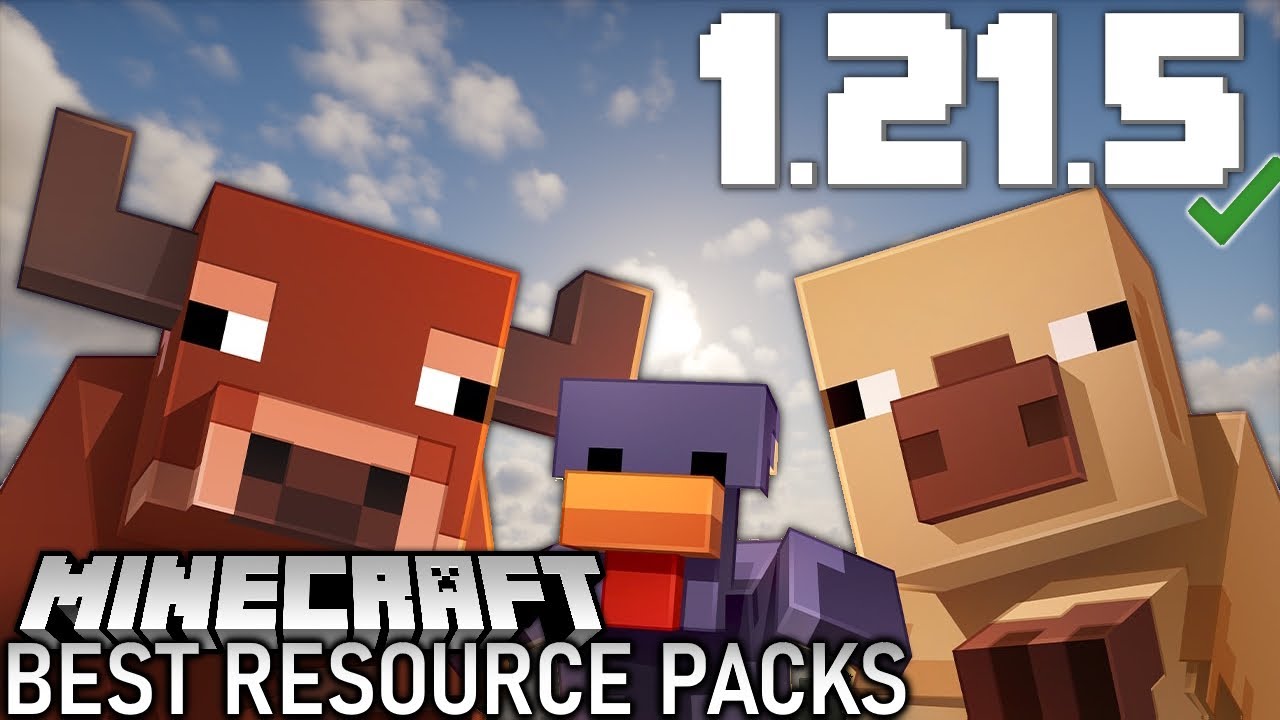 TOP 10 Best Texture Packs for 1.21.5 🥇