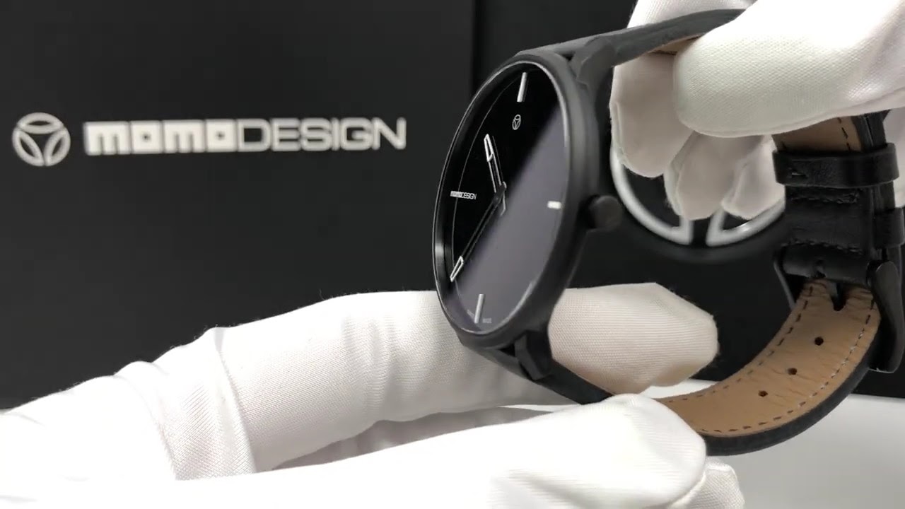 MOMODESIGN Watch Essenziale Heritage Black PVD MD6003BK-12