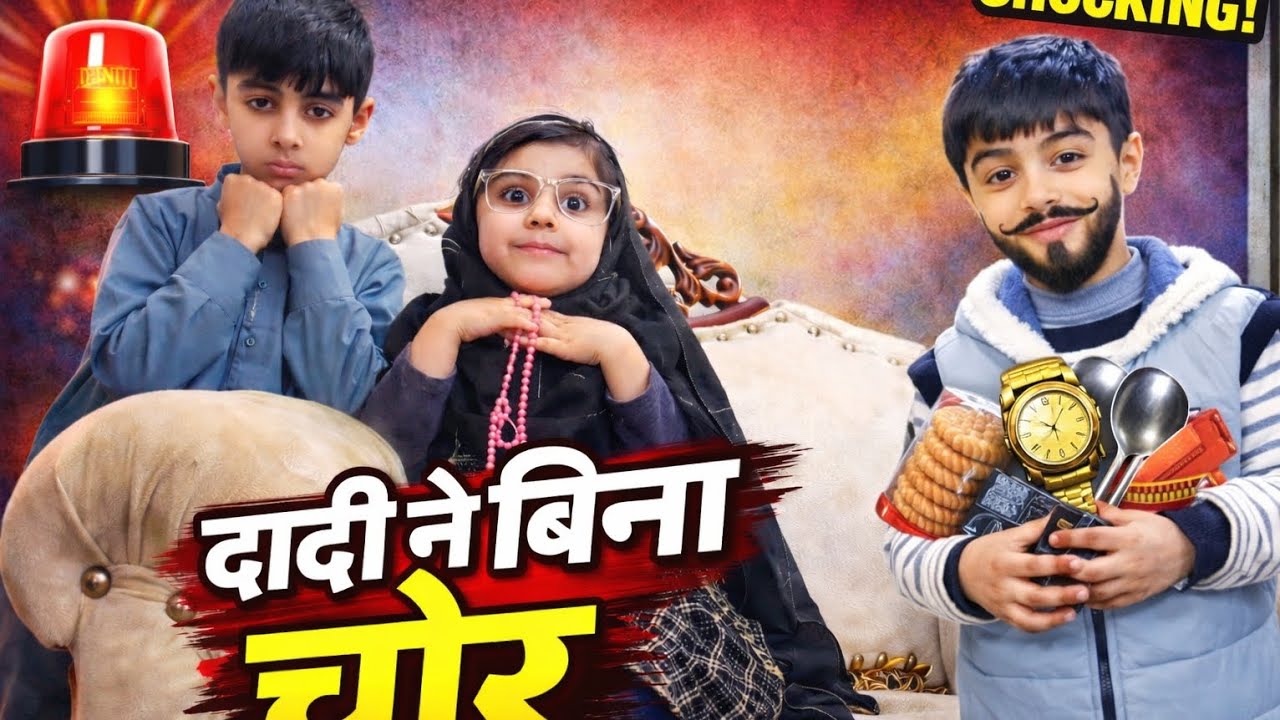 दादी का लाडला चोर 😱😂 | हिंदी मोरल स्टोरी | Kids Moral Story in Urdu | Aamir Aisha World Episode 18