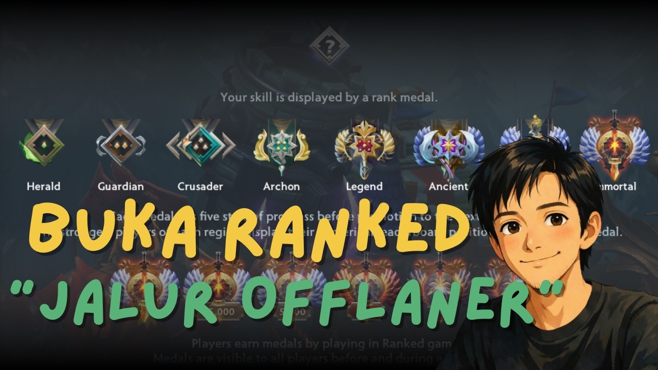 dota ranked dengan jalur offlaner