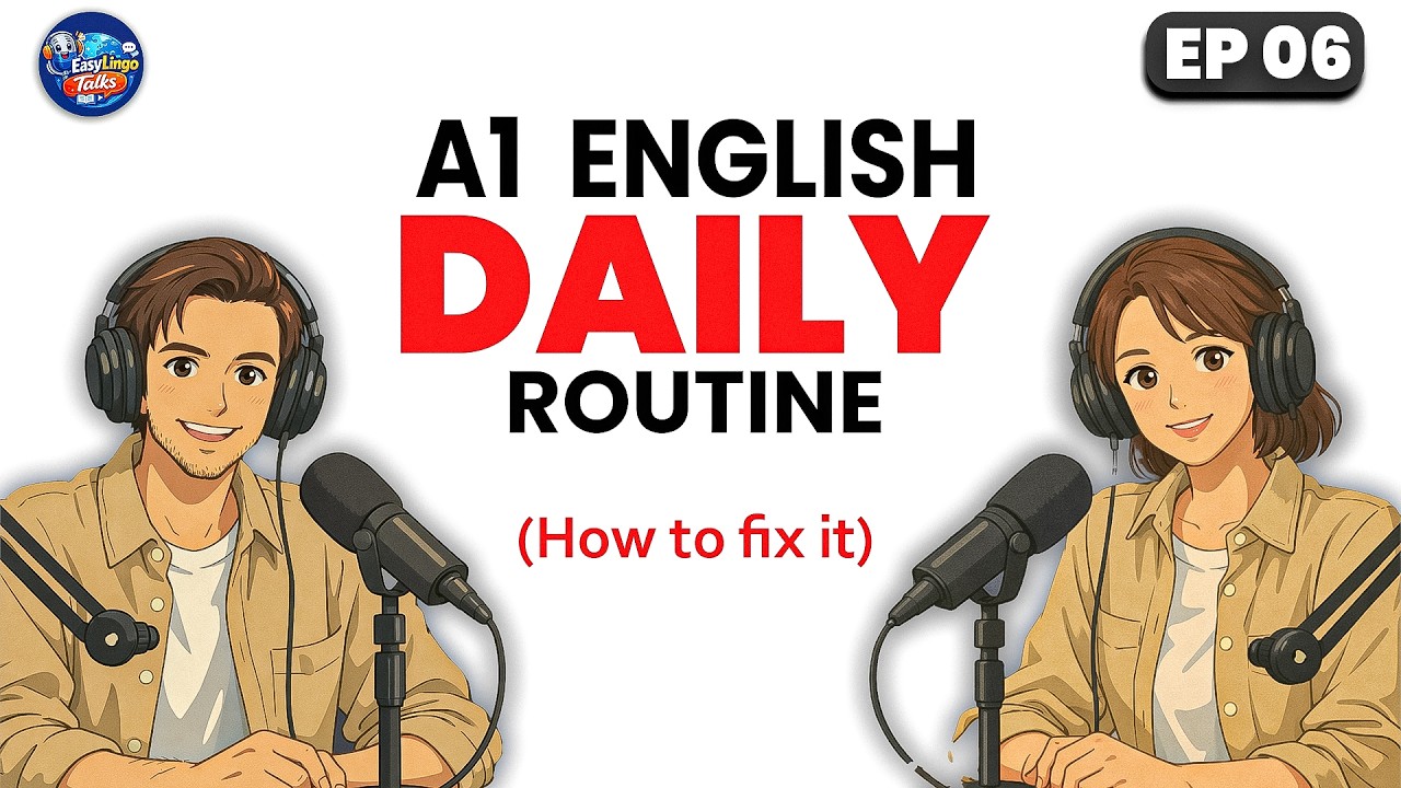 Why Your Brain Feels Tired DAILY (How to Fix It) Easy English Practice