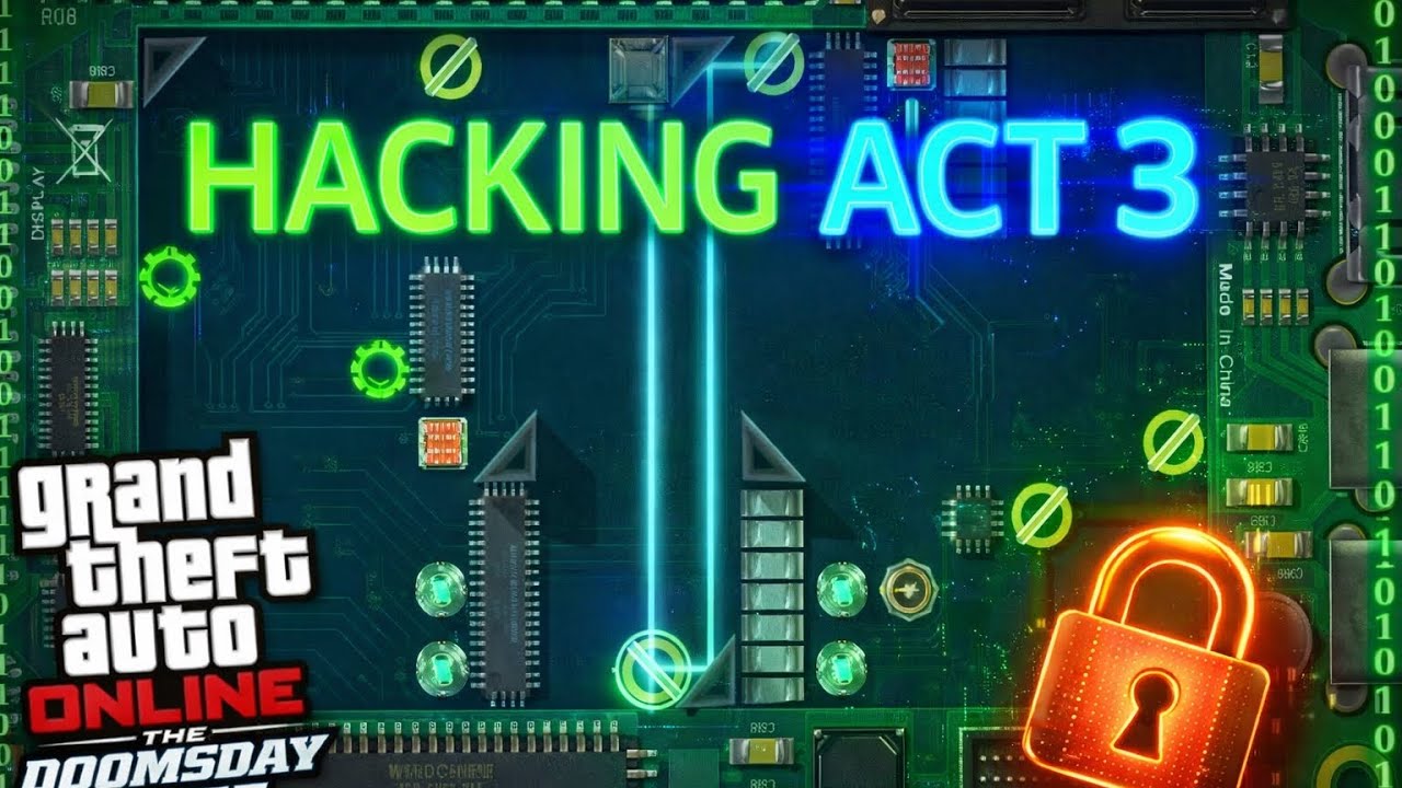 GTA 5 - The Doomsday Scenario - ACT 3 - Tutorial - How to hack the servers [PS4]